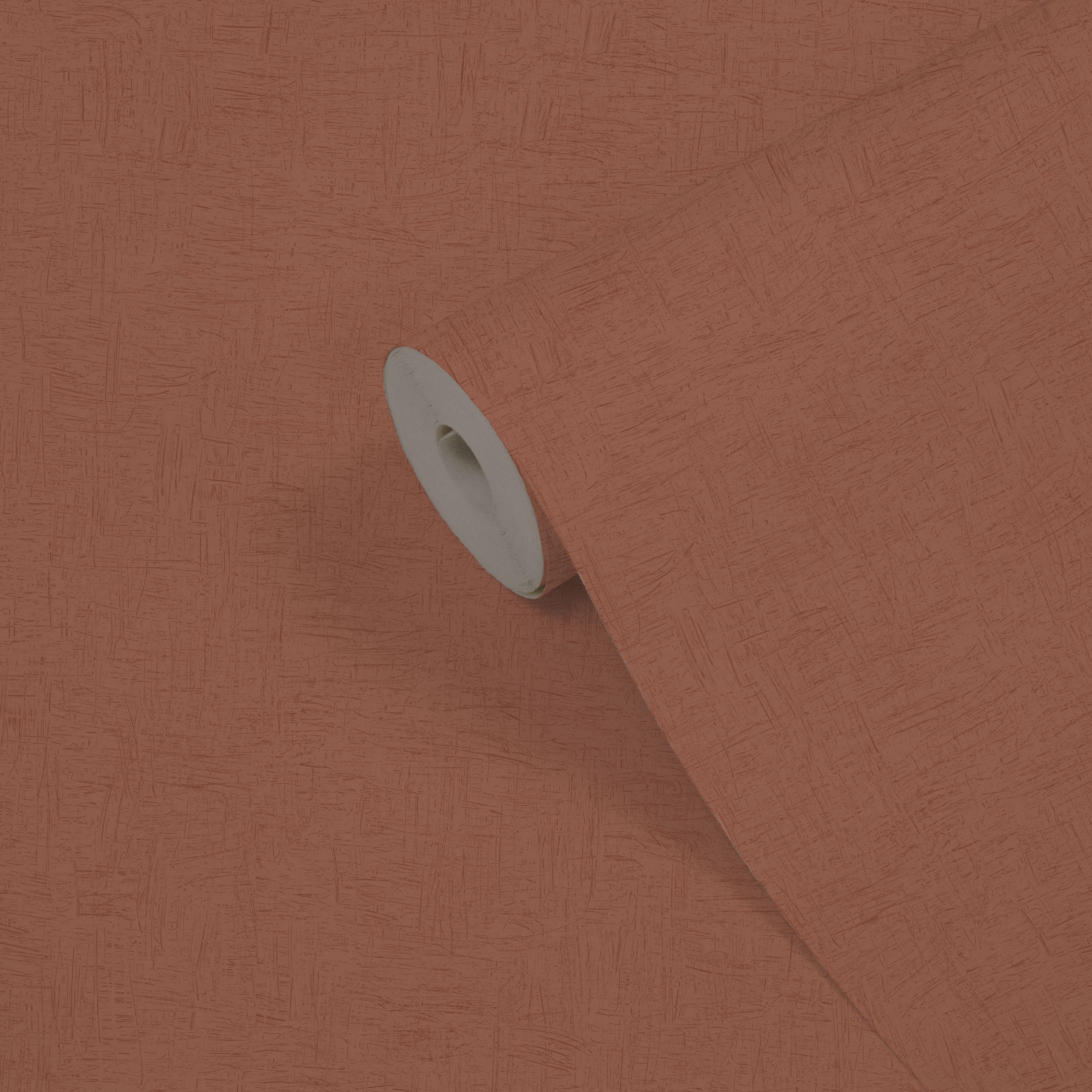 GoodHome Moivre Terracotta Concrete effect Textured Wallpaper DIY at B&Q