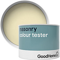 GoodHome Montreal Smooth Matt Masonry paint, 250ml Tester pot