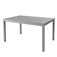 GoodHome Moorea Metal Extendable Table