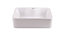 GoodHome Morfa White Rectangular Counter-mounted Counter top Basin (W)48.5cm