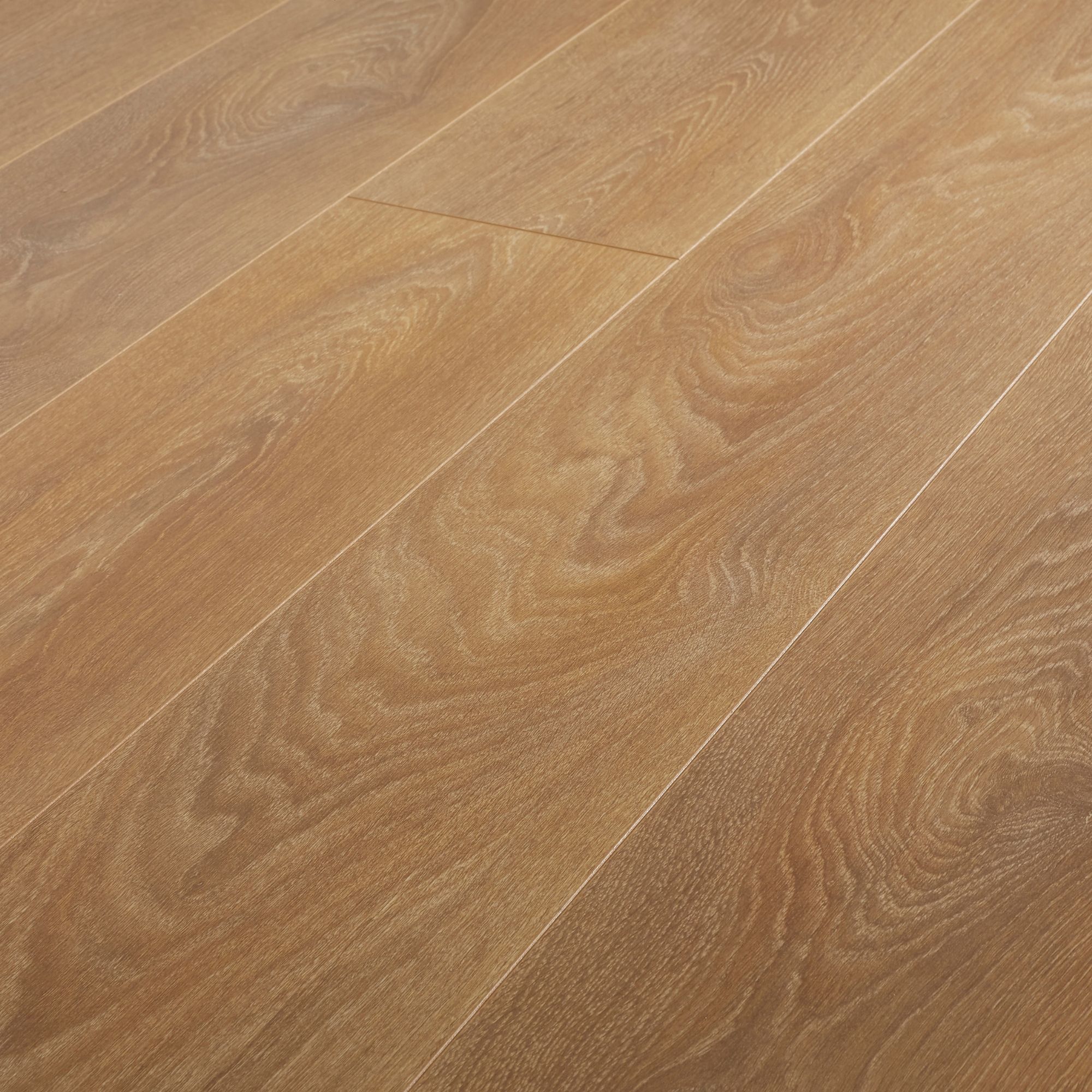 GoodHome Mossley Brown Natural oak effect Laminate Flooring, 1.73m²