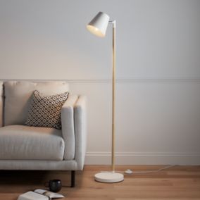 White Non-dimmable Floor lamps, Indoor lights