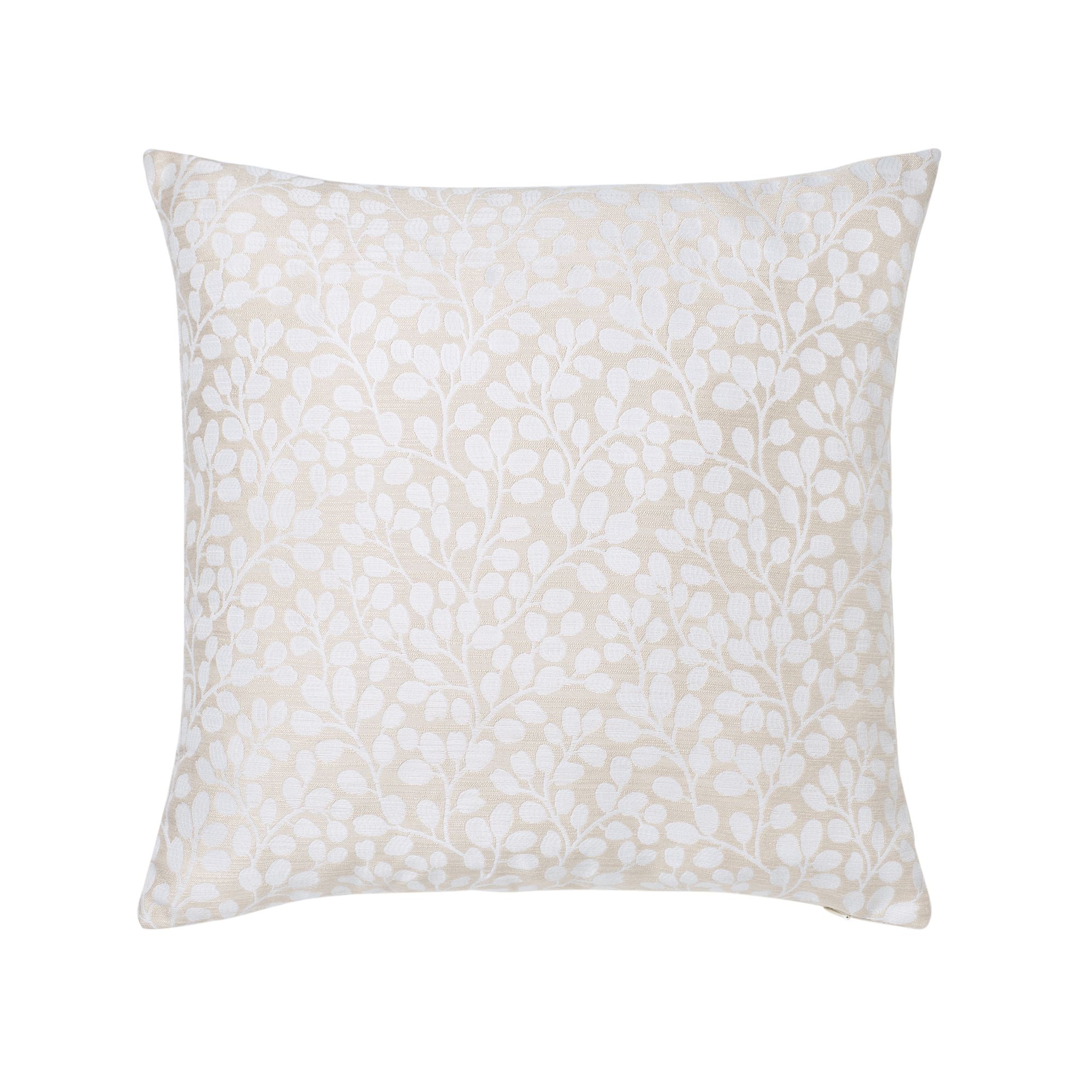GoodHome Mulgrave Beige Floral Indoor Cushion (L)50cm x (W)50cm | DIY ...
