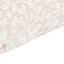 GoodHome Mulgrave Beige Floral Indoor Cushion (L)50cm x (W)50cm