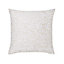 GoodHome Mulgrave Floral Beige Cushion (L)50cm x (W)50cm