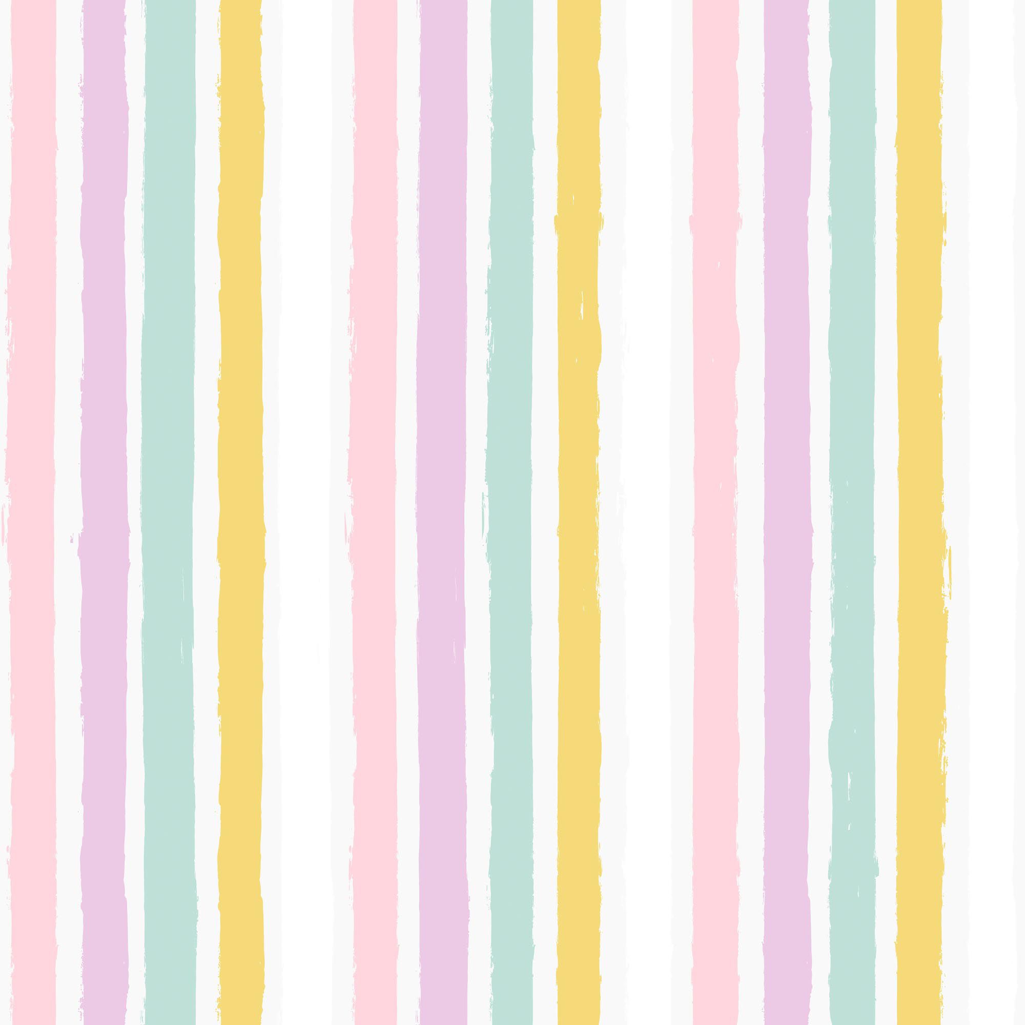 GoodHome Multi Striped Design Smooth Wallpaper