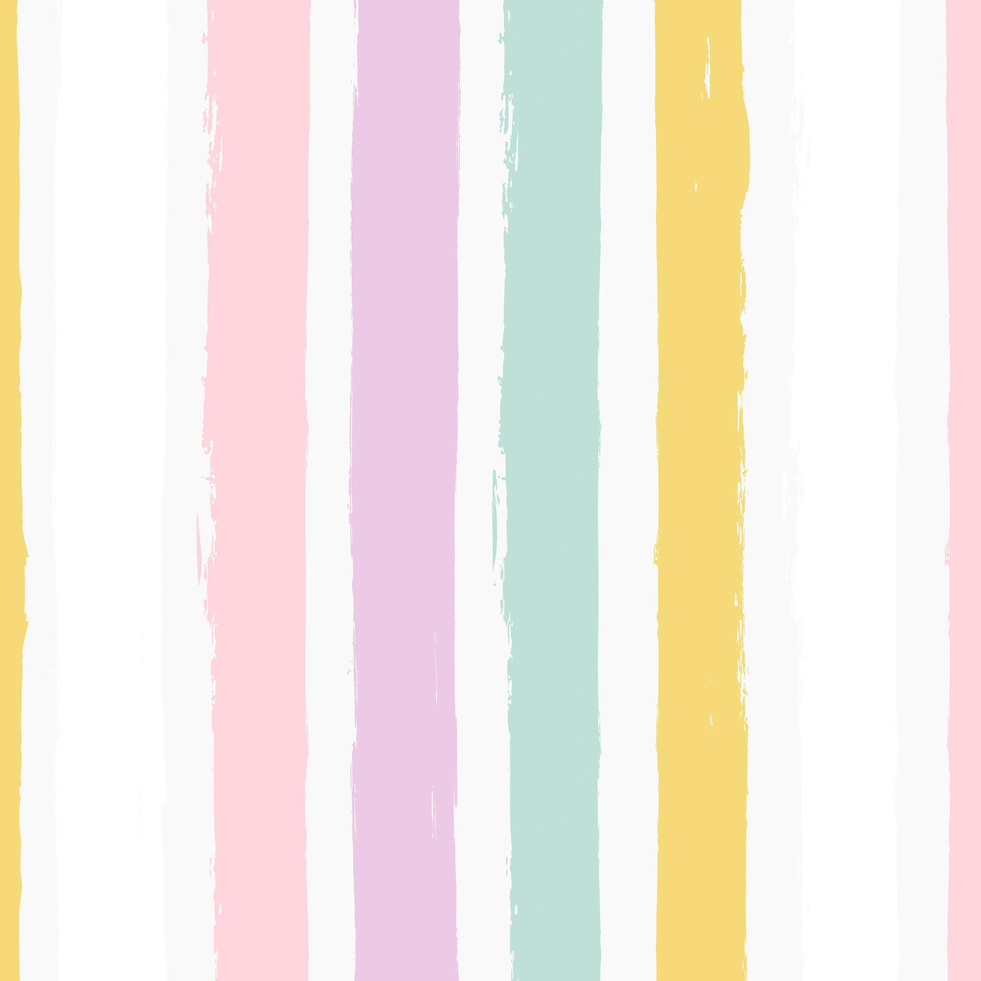 GoodHome Multi Striped Design Smooth Wallpaper