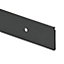 GoodHome Nantua Black Aluminium alloy Worktop end cap (H)38mm (W)40mm