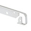 GoodHome Nantua Silver effect Aluminium alloy Worktop joint (H)16mm (W)30mm