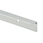 GoodHome Nantua Silver effect Aluminium alloy Worktop joint (H)23mm (W)23mm