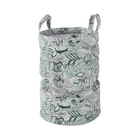 GoodHome Nassua Green 45L Laundry bag (H)52cm (W)34cm