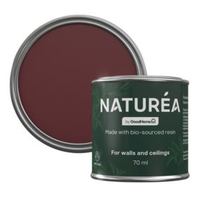 GoodHome Naturéa Red Berries Velvet matt Emulsion paint, 70ml Tester pot