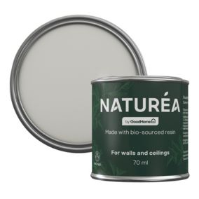 GoodHome Naturéa Snow Velvet matt Emulsion paint, 70ml Tester pot
