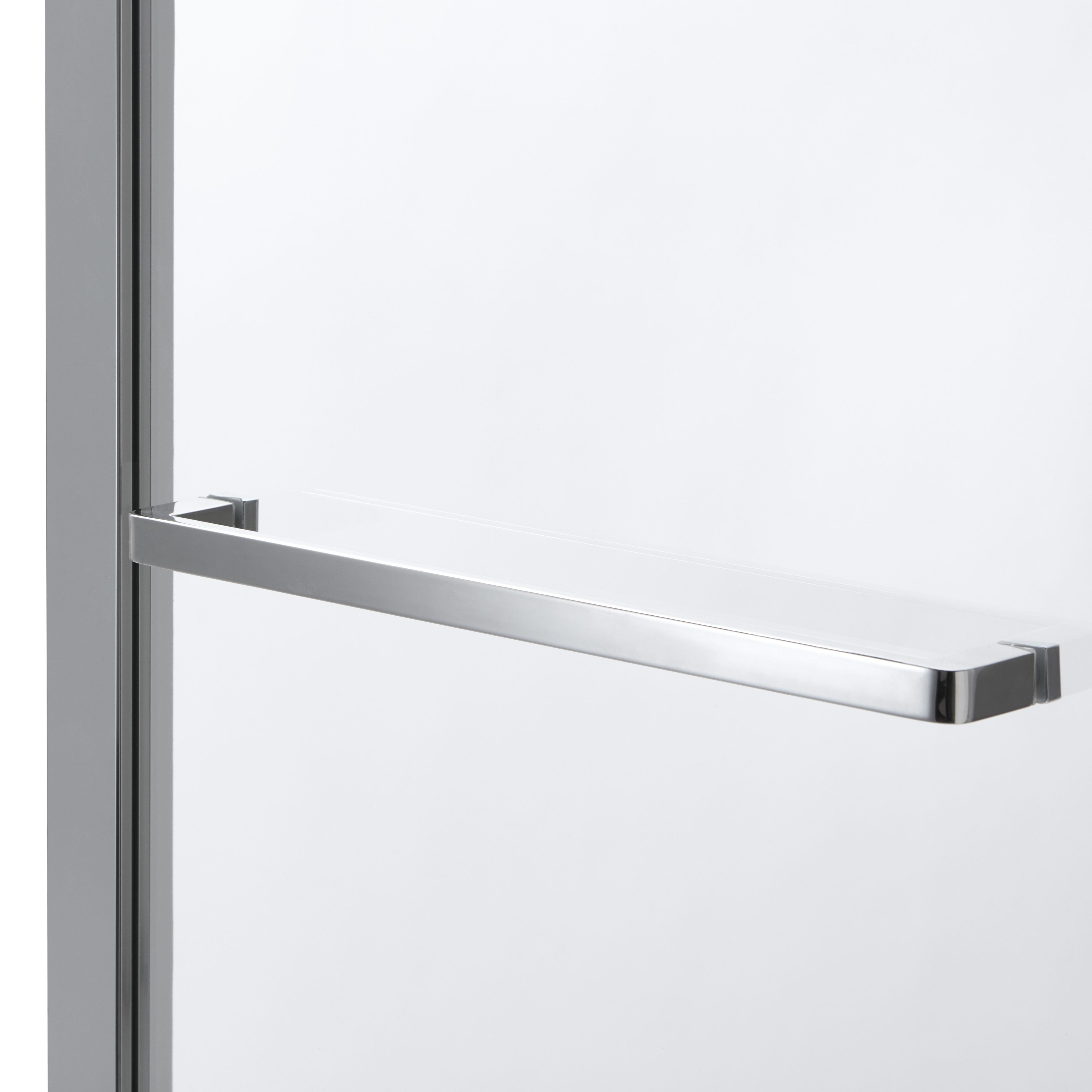 GoodHome Naya Clear Framed Sliding Shower Door (W)1200mm | DIY at B&Q
