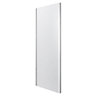 GoodHome Naya Framed Clear Fixed Shower panel (H)195cm (W)76cm