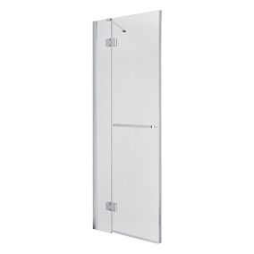 GoodHome Naya Framed Full open pivot Shower Door (W)800mm