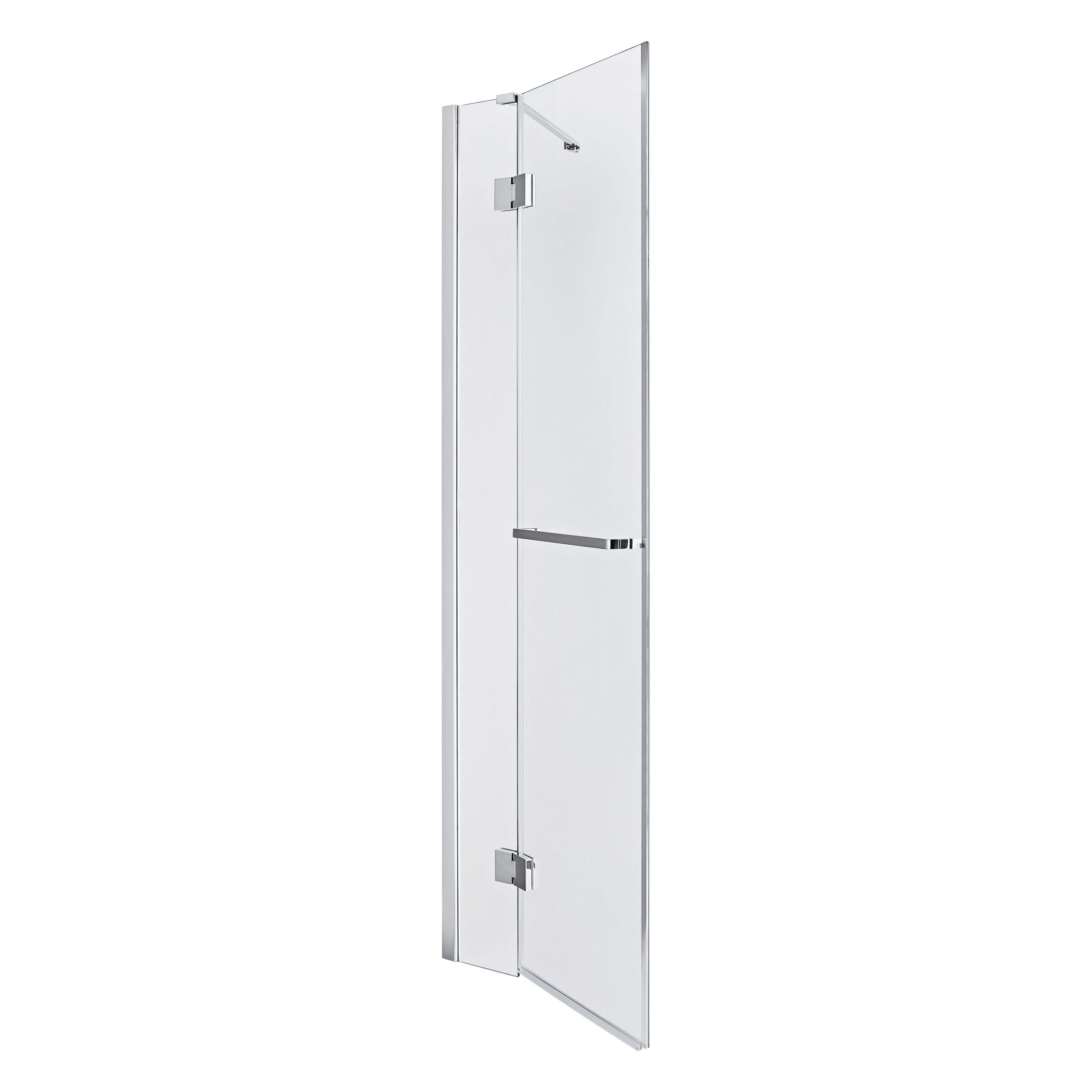 GoodHome Naya Framed Full open pivot Shower Door (W)900mm
