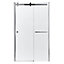GoodHome Naya Framed Sliding Shower Door (W)1200mm