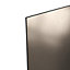 GoodHome Nepeta Copper & Inox Metallic Paper & resin Back panel, (H)600mm (W)2000mm (T)3mm
