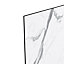 GoodHome Nepeta White Marble effect Paper & resin Back panel, (H)600mm (W)2000mm (T)3mm