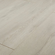 GoodHome Newlyn Grey Oak effect Laminate Flooring, 1.68m² Pack of 5