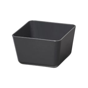 GoodHome Nitaki Anthracite ABS plastic Cutlery tray, (H)550mm (W)90mm