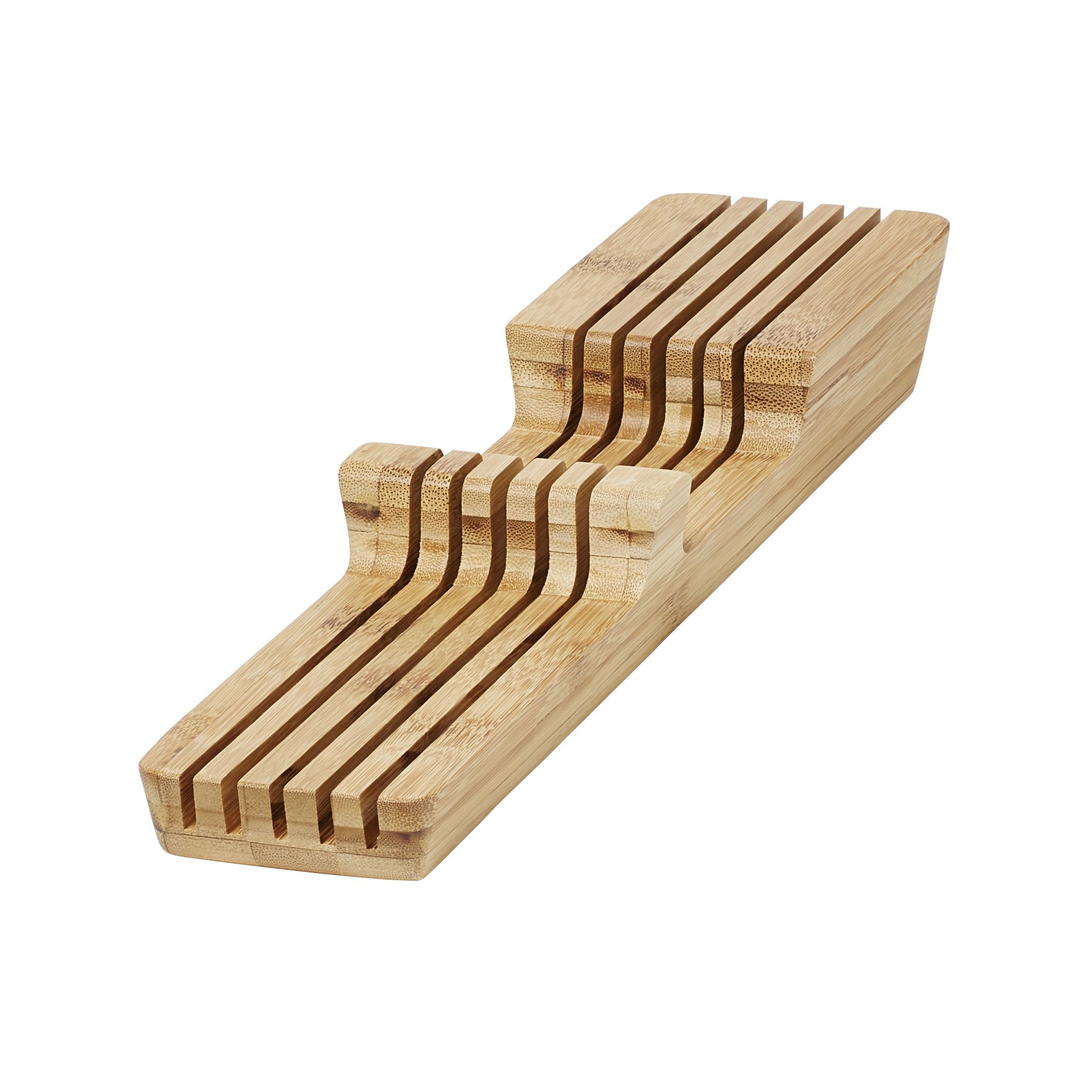 GoodHome Nitaki Bamboo Knife block