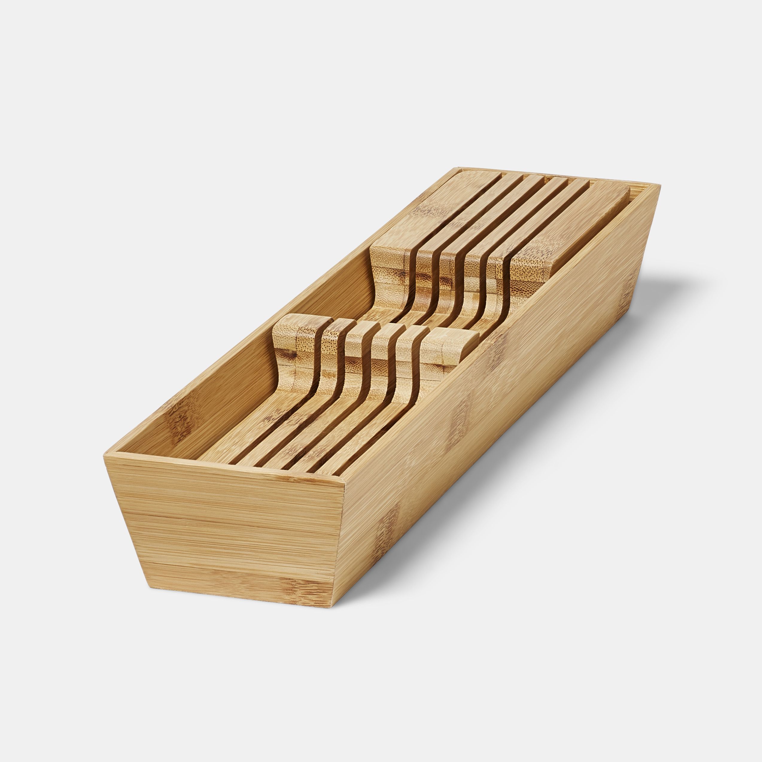 GoodHome Nitaki Bamboo Knife block