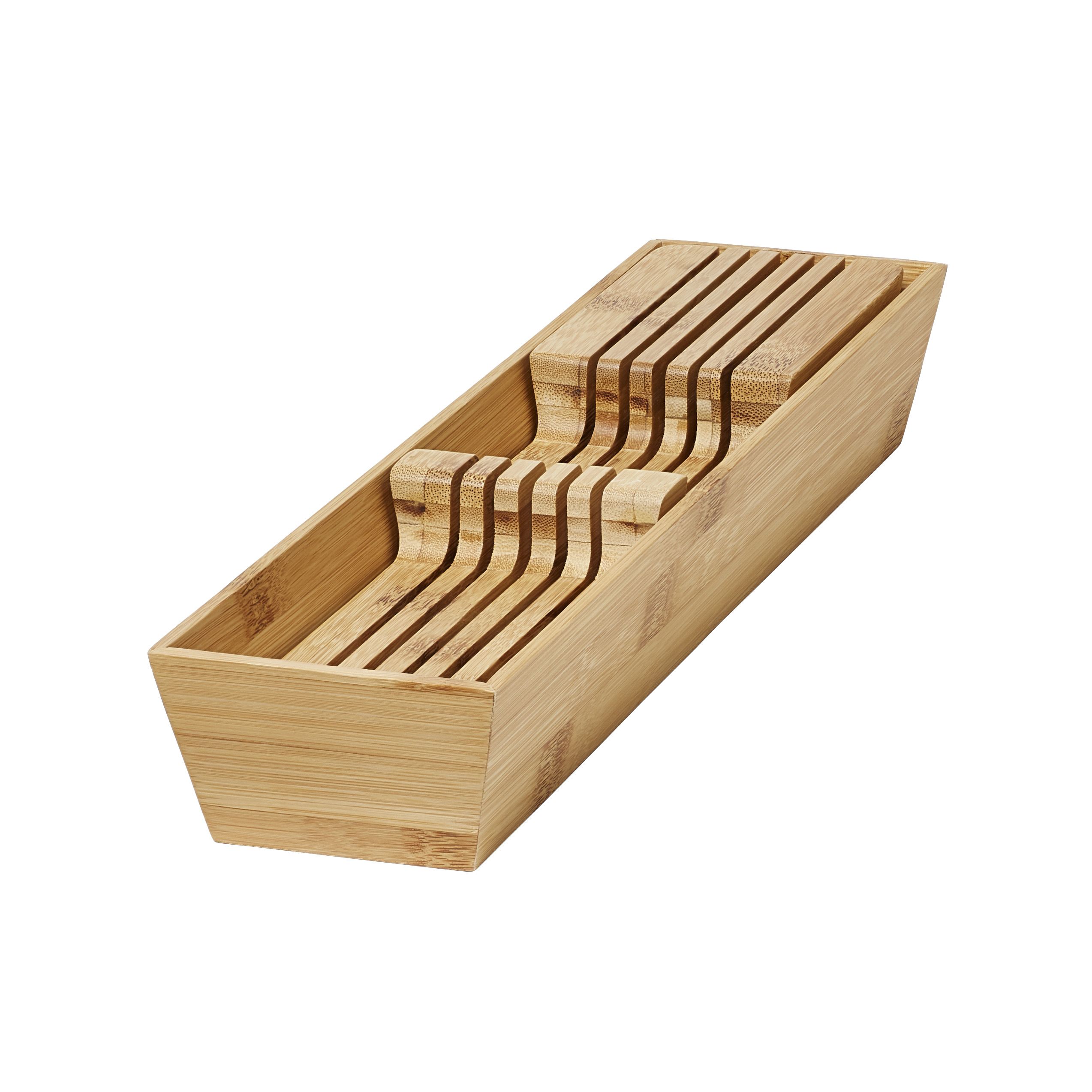 GoodHome Nitaki Bamboo Knife block