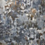 GoodHome Nivosa Navy Concrete effect Textured Wallpaper Sample