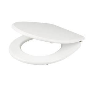 GoodHome Noli Round Soft close Toilet seat