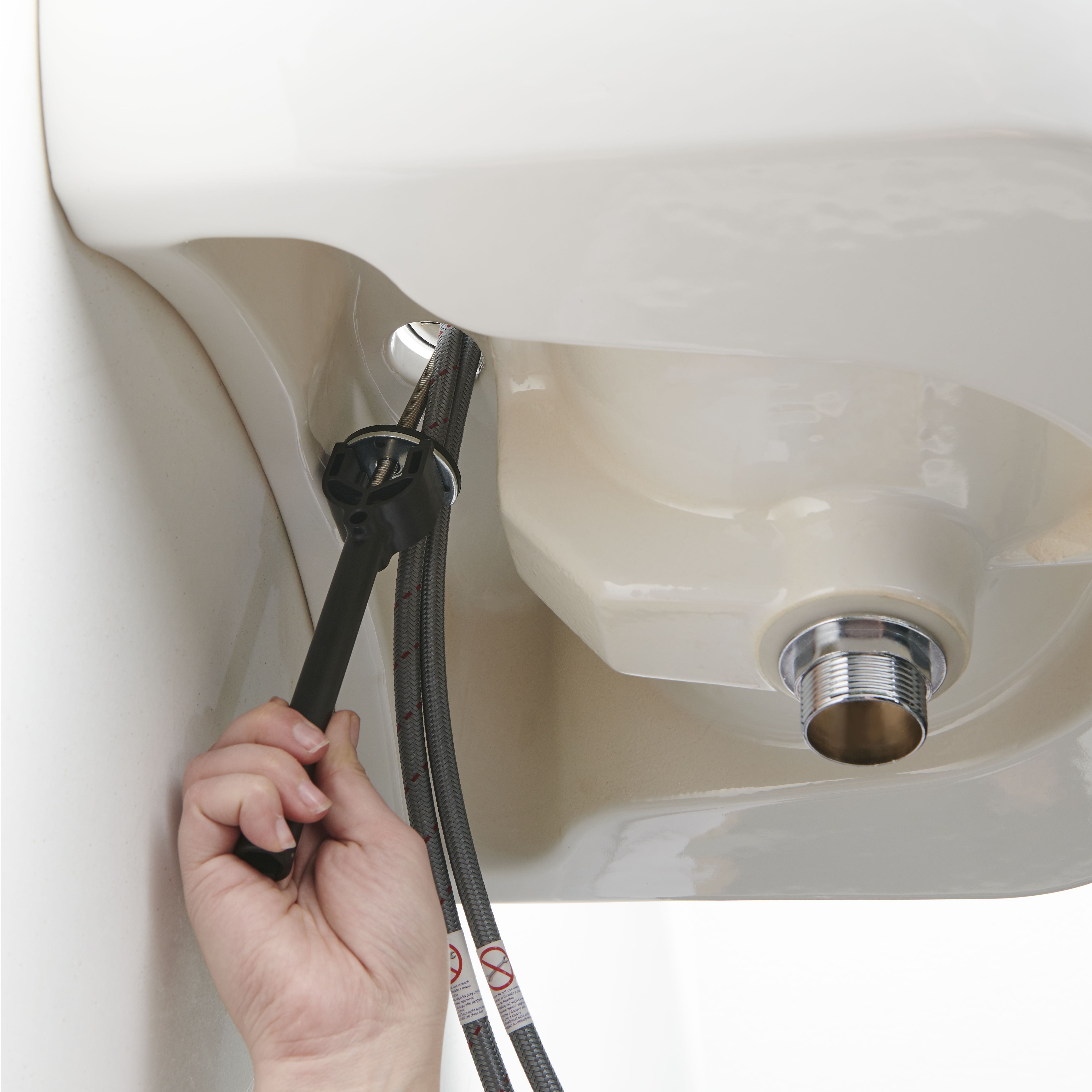 GoodHome Nyasa Medium Round Basin Mono mixer Tap