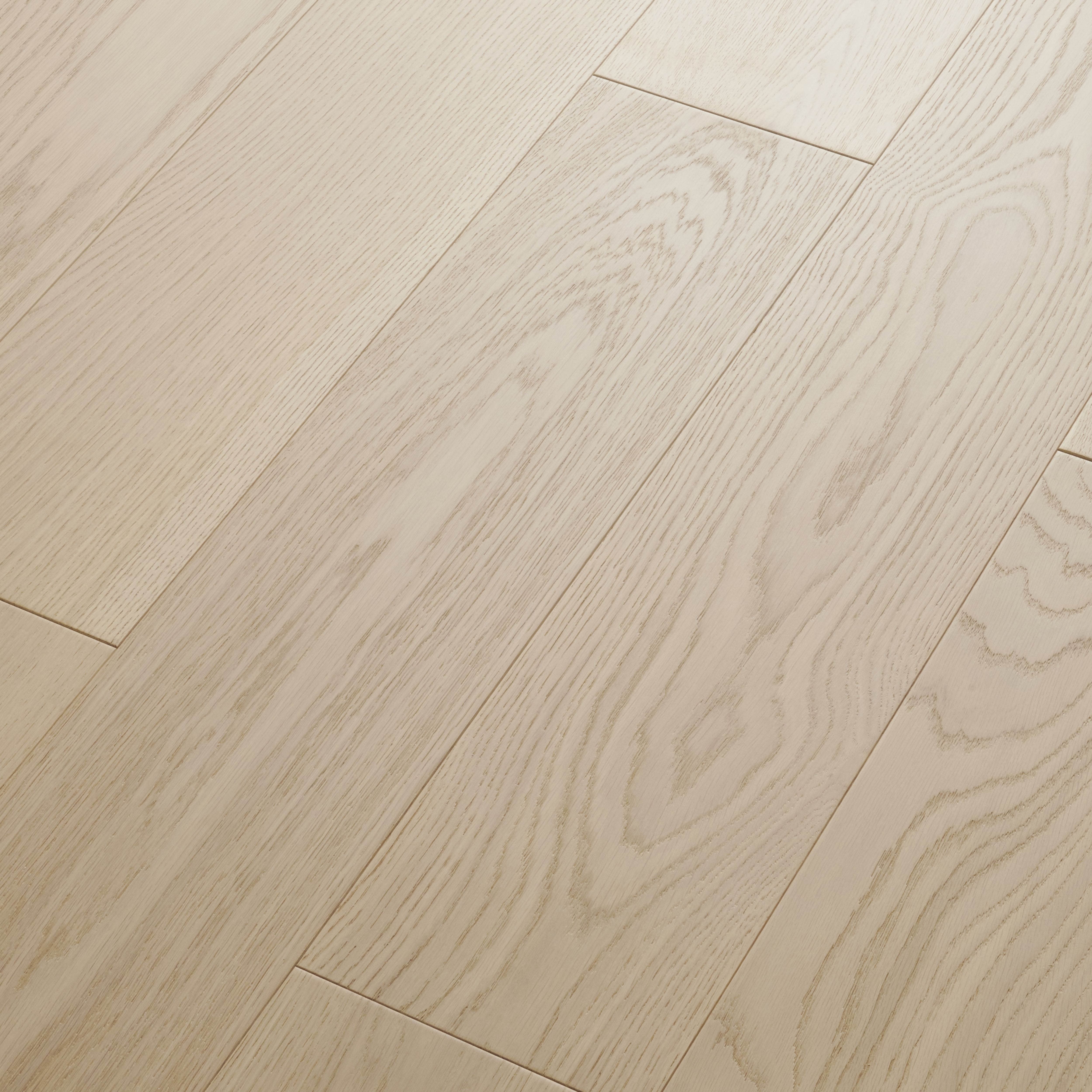 GoodHome Oak Textured Oak Engineered Real wood top layer flooring Sample