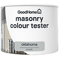 GoodHome Oklahoma Smooth Matt Masonry paint, 250ml Tester pot