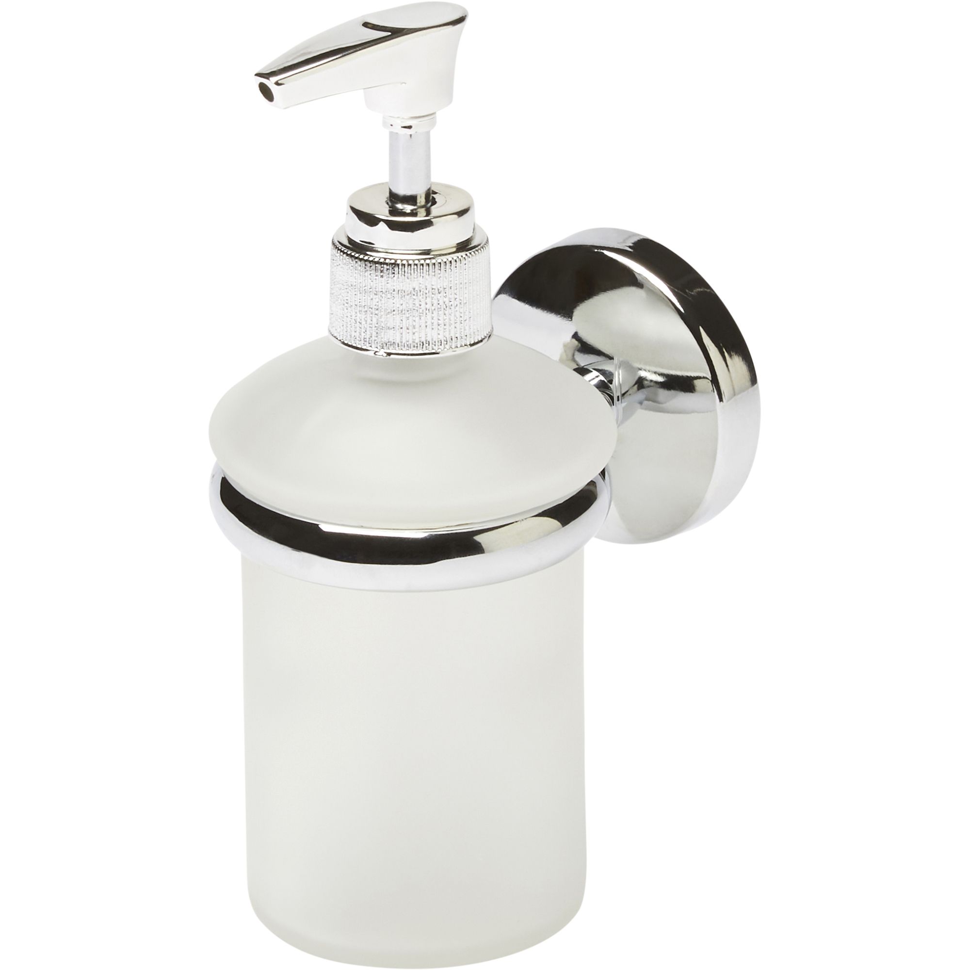 Gaussra Kitchen Soap Dispenser Set with Silicone Tray - Brushed