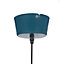 GoodHome Orous Geometric Matt Blue LED Pendant ceiling light, (Dia)320mm