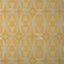 GoodHome Ortie Yellow Geometric Textured Wallpaper