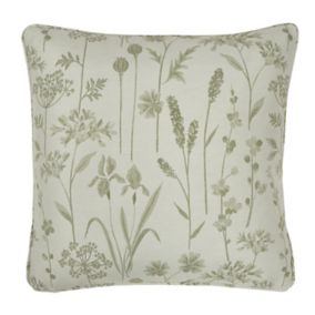 Pale hotsell green cushion