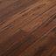 GoodHome Otley Dark brown Dark wood effect Laminate Flooring, 1.76m²