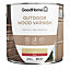 GoodHome Outdoor Clear Gloss Wood Varnish, 2.5L