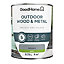GoodHome Outdoor Delaware Satinwood Multi-surface paint, 750ml