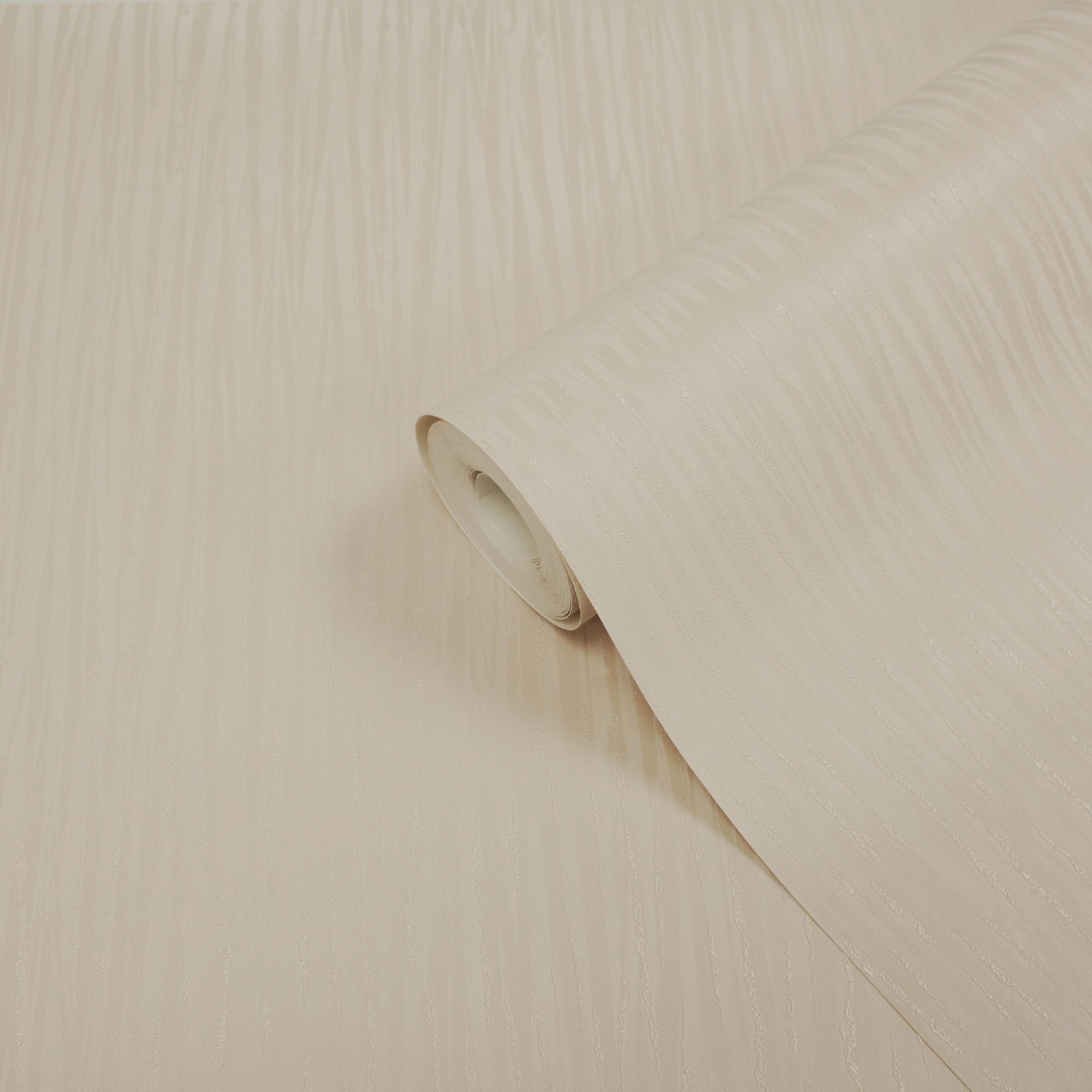 GoodHome Pale gold effect Textured Wallpaper DIY at B&Q