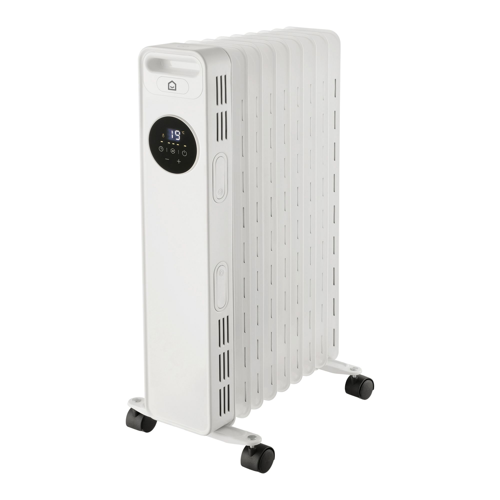GoodHome Palermo 2000W White Oil-filled radiator