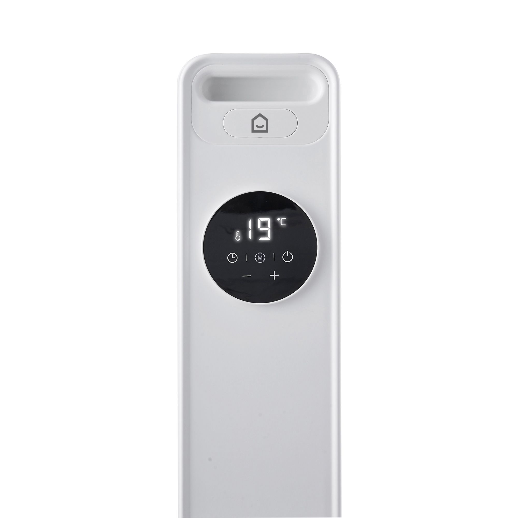 GoodHome Palermo 2000W White Oil-filled radiator
