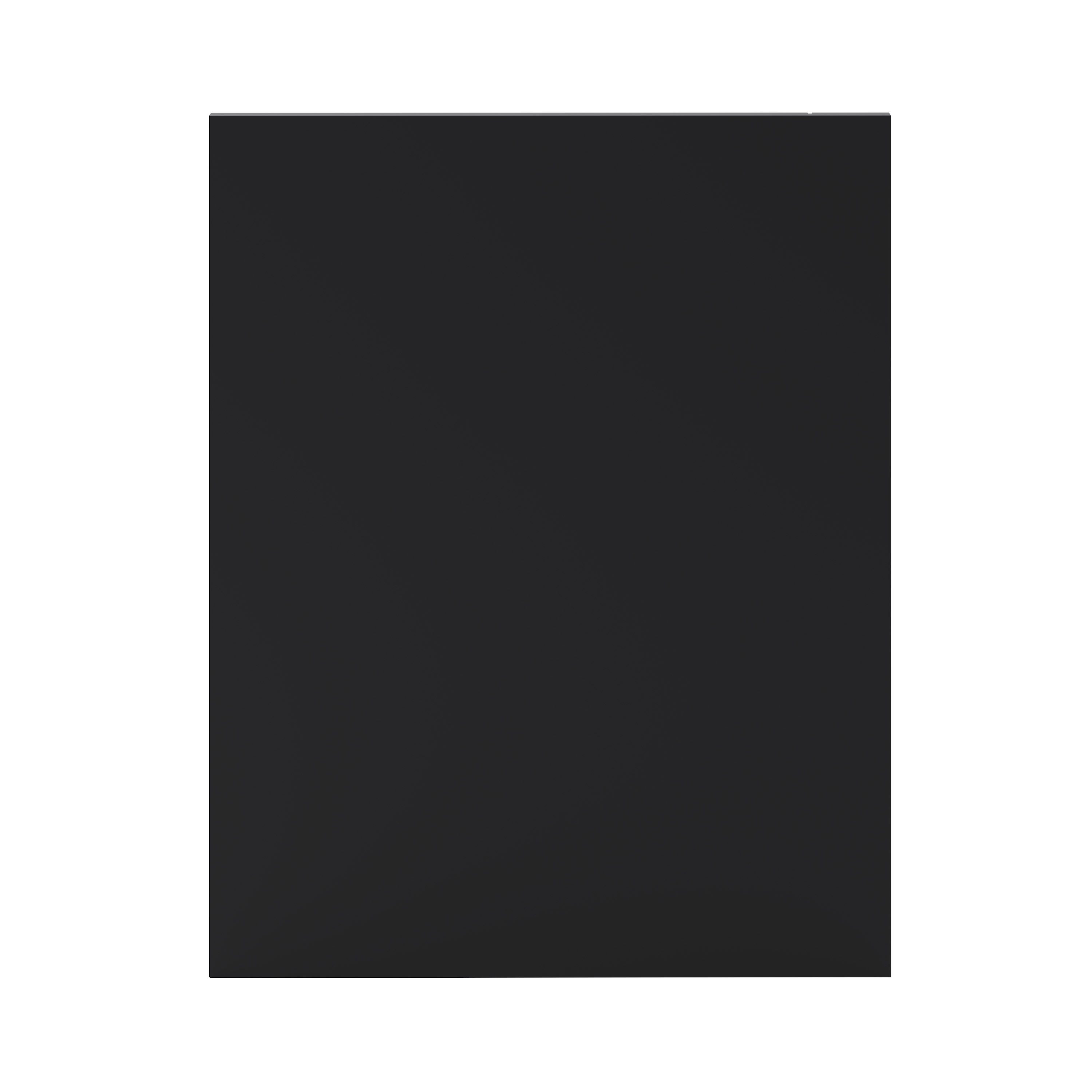 GoodHome Pasilla Matt carbon Thin fram LHe Standard End panel (H)720mm (W)570mm