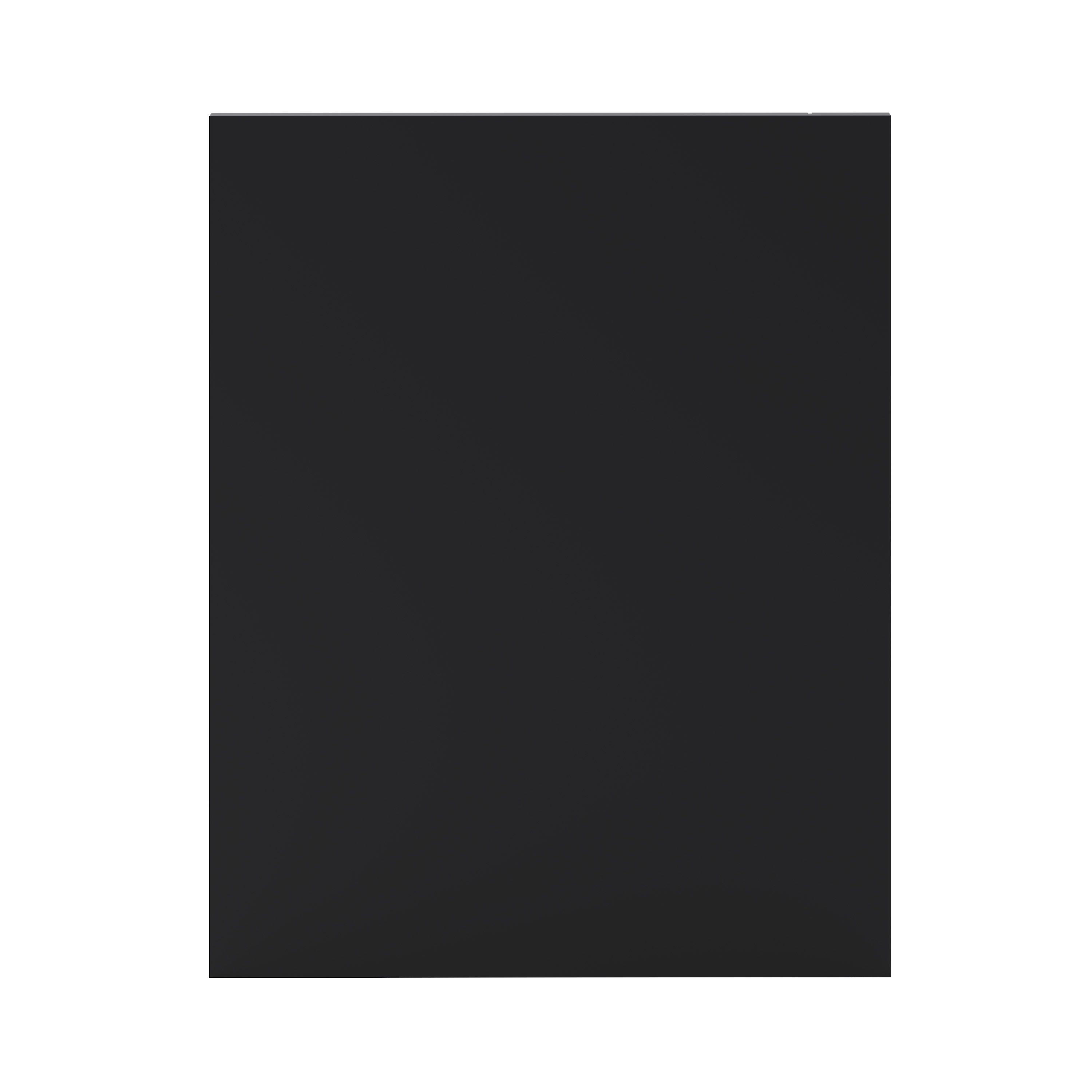 GoodHome Pasilla Matt carbon Thin frame RH Standard End panel (H)720mm (W)570mm