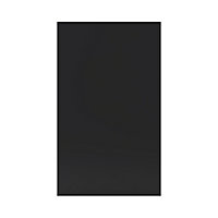 GoodHome Pasilla Matt carbon thin frame slab 50:50 Larder Cabinet door (W)600mm (H)1001mm (T)20mm