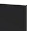 GoodHome Pasilla Matt carbon thin frame slab Appliance Cabinet door (W)600mm (H)453mm (T)20mm