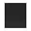 GoodHome Pasilla Matt carbon thin frame slab Appliance Cabinet door (W)600mm (H)687mm (T)20mm