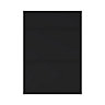 GoodHome Pasilla Matt carbon thin frame slab Drawer front (W)500mm, Pack of 3